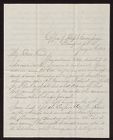Letter from James W. Iredell Jr. to George H. S. Driver